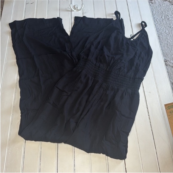 Prana Fernie Wide Leg Jumpsuit Black Size XS - Picture 4 of 10